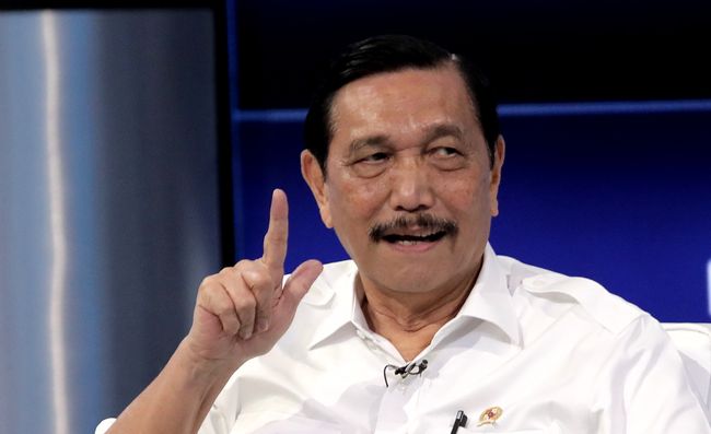 Luhut Binsar Pandjaitan Menteri Koordinator (Menko) Bidang Maritim dan Investasi