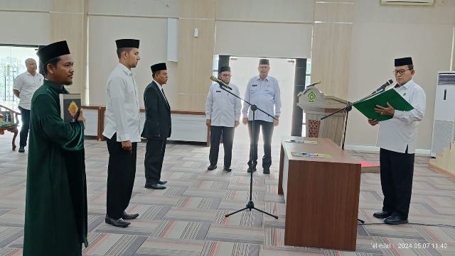 Saifullah-Aceh-Jaya Saifullah dilantik