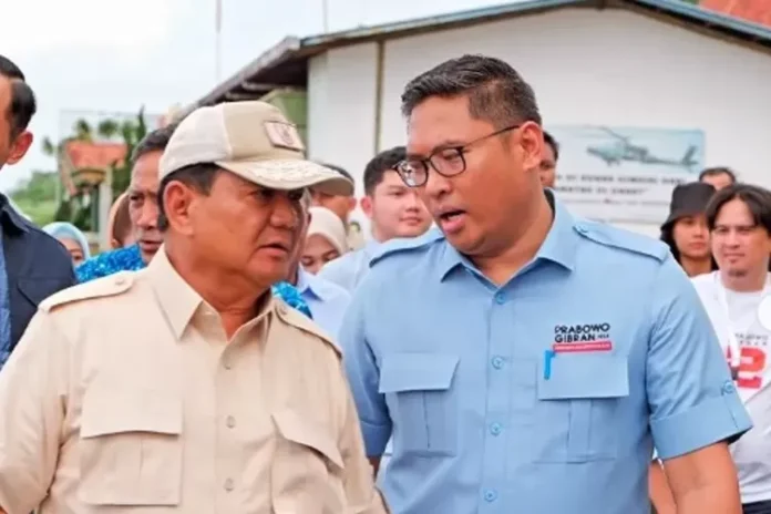 Sudaryono saat bersama Prabowo Subianto. (Foto: Instagram @sudaru_sudaryono)
