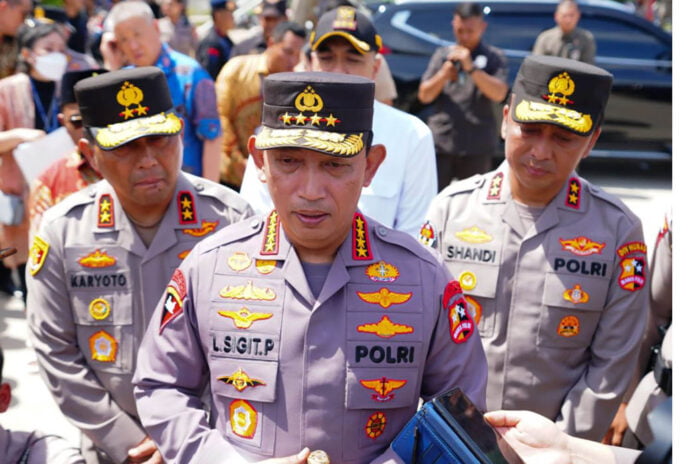Kapolri Jenderal Listyo Sigit Prabowo