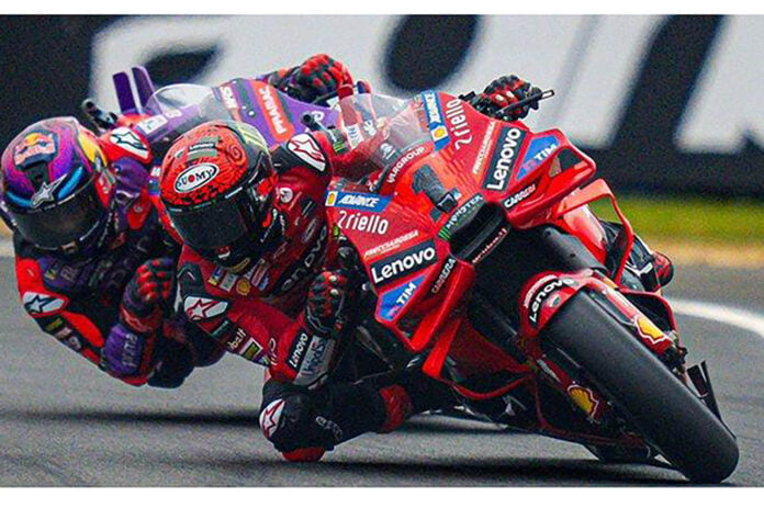 Pembalap Ducati Tandem Francesco Bagnaia