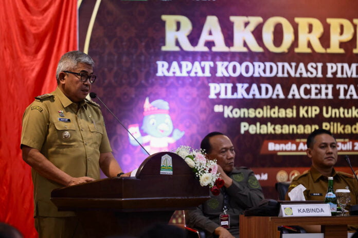 PJK Penjabat (Pj) Gubernur Aceh, Bustami Hamzah