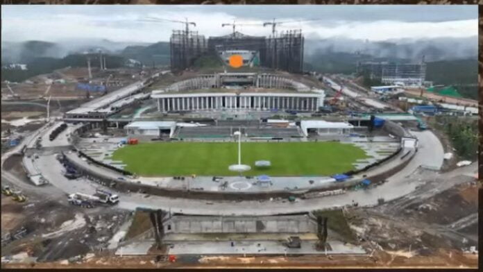 Foto: Progres pembangunan di IKN. (Dok. screenshot PUPR)