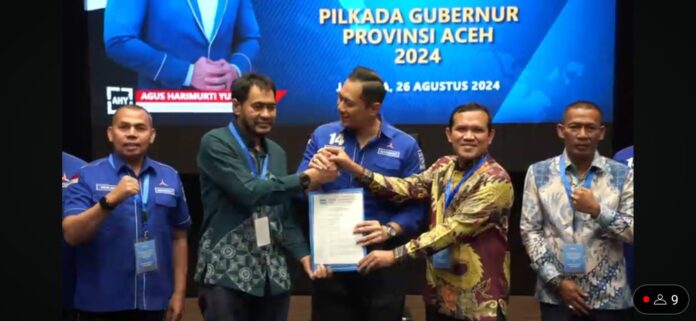 Mualem-dek Fadh Partai Demokrat Dukung Mualem-Dek Fadh pada Pilkada Aceh 2024