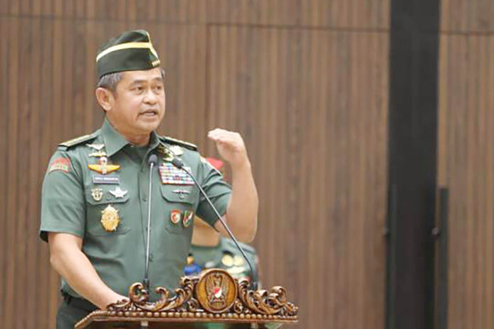 Kasad Kepala Staf TNI Angkatan Darat (KSAD) Jenderal TNI Maruli Simanjuntak