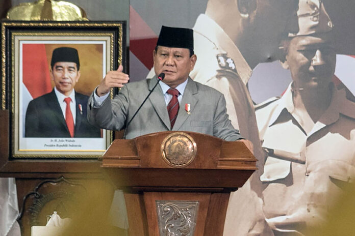 Menhan Prabowo Subianto hadiri peringatan Harvetnas Prabowo Subianto