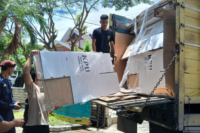 KIP Banda Aceh Terima 668 Kotak Suara untuk Pilkada 2024