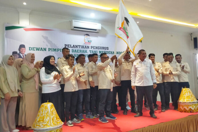 TANI MERDEKA PIDIE 12 Pengurus DPD Tani Merdeka Indonesia Kabupaten Pidie resmi dilantik