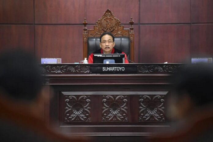 Ketua MK Suhartoyo Ketua Mahkamah Konstitusi (MK) Suhartoyo