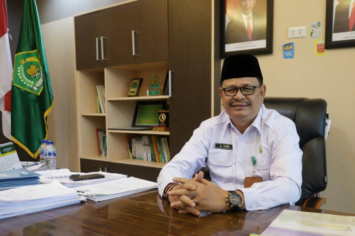 PPKK Ahmad Yani Kepala Bagian Tata Usaha Kanwil Kemenag Aceh.