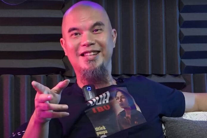 Ahmad Dhani Musisi sekaligus anggota DPR RI.