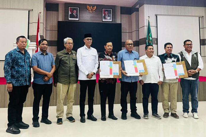 TA Khalid menyaksikan kerja sama pengelolaan TWA KM Nol Sabang.