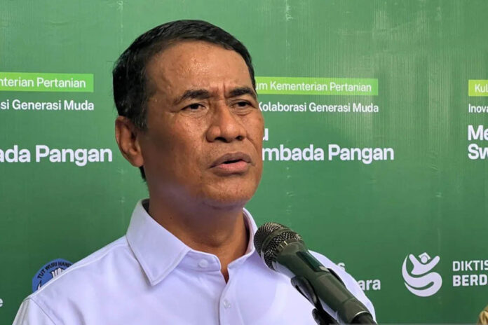 Menteri Pertanian (Mentan) Andi Amran Sulaiman