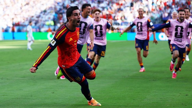 spanyol vs argentina di final piala dunia 2026 Spanyol juara Piala Dunia 2026. (Foto: REUTERS)