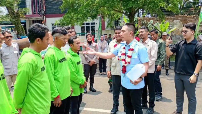 Bupati Lebak (1) Bupati Lebak Mochamad Hasbi Asyidiki Jayabaya saat menghadiri acara Hari Tani Nasional ke-66 yang digelar DPN Tani Merdeka Indonesia di Kabupaten Lebak, Selasa (23/9/2026).